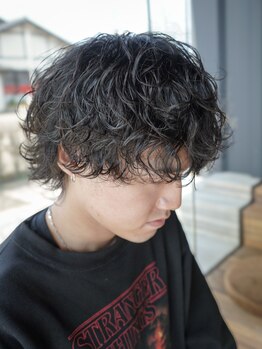 コルバース(COL BIRTH)の写真/メンズからの支持◎メンズパーマやカラー、ツーブロック等の最旬Styleは【COL BIRTH】でおしゃれにキマる◇