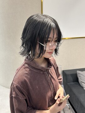 ローレン(Lolen.) ダークグレー×レイヤーボブ【野上翔平】