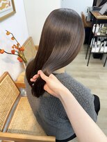 イコ 表参道原宿(ico)&nbsp;ブラウンカラー 艶カラー LAケラチントリートメント