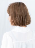 ミルクティーカラー大人可愛いボブディi古河20代30代40代