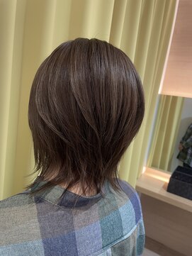 クララ ジャパン みらい平店(CLALA JAPAN) 長めクラゲヘアー×明るい白髪染め