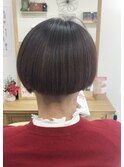 刈り上げショートボブ