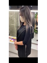 キング 枚方店(K!ng)&nbsp;縮毛矯正髪質改善ハイライトレイヤーカット枚方美容室エクステ