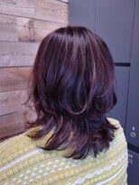 ベイショア(Bay Shore NY)&nbsp;大人かわいいミディアムレイヤー