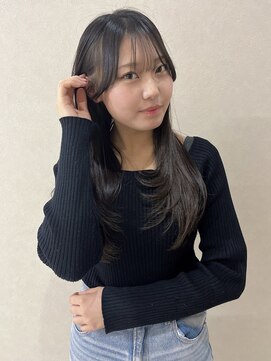 ミリ 奈良店(mm) レイヤー/学割/近鉄奈良/顔周り/前髪/髪質改善トリートメント