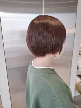 オーガニック リブ 川越(organic+live) 30代40代髪質改善ココアブラウン艶感ストレート透明感赤み消し