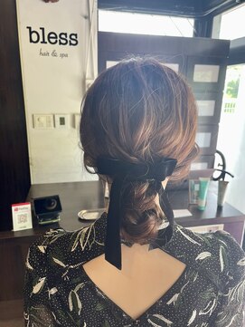 ブレス 東戸塚(bless hair & spa) ルーズシニヨン
