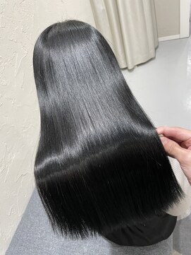 アイコニック 豊田店(ICONIQ) 【髪質改善カラーエステ】艶髪ストレート/美髪/絹髪