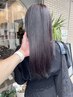 【8月限定】カット+透明感カラー+選べるホームケアトリートメント￥17120～