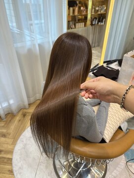 ロンドプランタン 恵比寿(Lond Printemps) 〇暗めカラー デザインカラー ナチュラルブラウンオリーブグレー