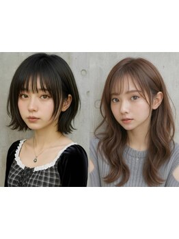 理想のスタイルのためしっかりカウンセリング◎骨格・髪質・クセ・パーソナルカラーを見極めたスタイル提案