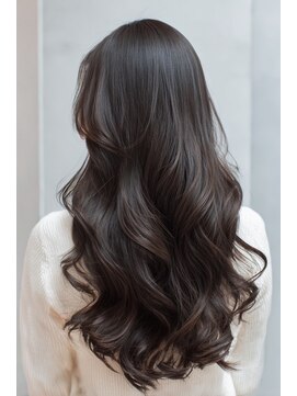 透明感カラー/チョコレートブラウン/艶カラー