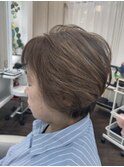 宇都宮ショートヘアハンサムショートボブレイヤーウルフカット