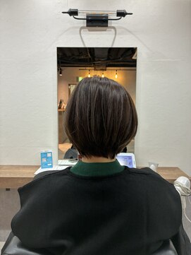 シエル 蒲田店(CIEL) 丸みショートボブ