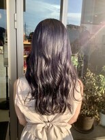 エルバイシオン(aile by sion)&nbsp;ブリーチ1回暗めラベンダー