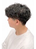 ツイスパ　スパイラルパーマ　メンズ　理容室