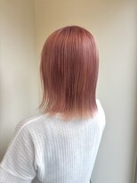 ミューク(mjuk)&nbsp;ケアブリーチ×ピンクベージュ