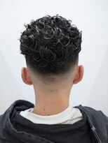 エクラート メン 仙台(ECLART men.)&nbsp;ECLARTmen./極道パーマ/スキンフェード/オールバックパーマ