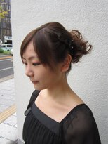 美容室イーナ(e na)&nbsp;☆上品編み込みアップ★