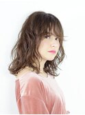 ”外国人風”うざバングスタイル【EARTH高知潮江店】