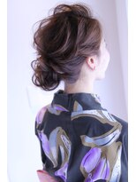 ヘアデザイン ディクト(hair design D.c.t) [D.c.t]平田ヒデカズ　ルーズな浴衣アレンジ