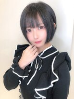 アマンドール(Aman D'or)&nbsp;『学生さんにもおススメ』暗髪レイヤーボブ