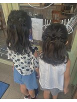 ルムーン(roomoon) キッズカット＆簡単アレンジ