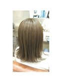 潤うつやつやののセミロングストレート【hair resort Ai北千住】