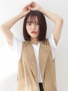 テトテ 天王寺店(tetote) 【tetote天王寺】 ストレートボブ シースルーバンク