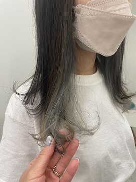 エンドリンク(endlink) インナーカラーに淡いグレー