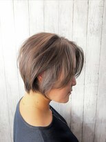 ビューティドレッセヤマノ 池袋パルコ(Beauty Dresse YAMANO) ペールベージュ/キレイめショート◎30代40代50代/ことりベージュ