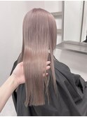 n43_ピンクミルクティー ブリーチ2回~/渋谷/ハイトーン/韓国ヘア