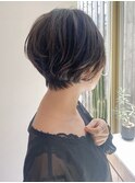 ハンサムショート/前下がりボブ/マッシュショート　銀座