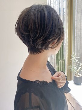 レトン 銀座(leton) ハンサムショート/前下がりボブ/マッシュショート　銀座