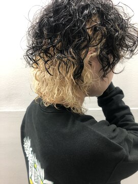 キジ(KIJI) ブリーチパーマ ※ブリーチパーマ詳細はブログまで