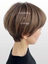 サラジュ 仁川店(SARAJU)&nbsp;透明感カラー　アディクシカラー×透明感◎グレージュ×ショート