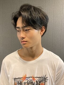 リリー(Lily) ナチュラルセンターパート【理容室】品川/理容室/メンズ/浜松町