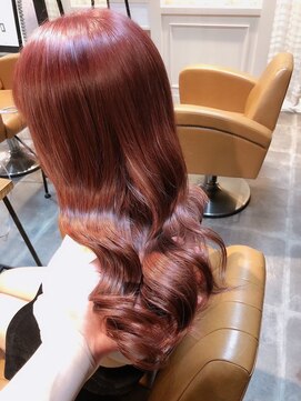 ロンドルーチェ 心斎橋(Lond luce) ピンクベージュ×美髪［髪質改善/縮毛矯正］