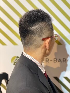 バーバーバー 四谷(BARBER-BAR) ソフトモヒカンスタイル