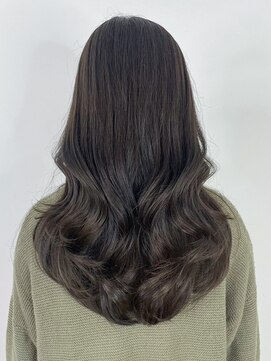 アルバム 新宿(ALBUM SHINJUKU) グレージュカラーグレーベージュレイヤーロング美髪_ba490262