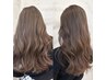 【透明感NO.1】ブリーチなしダブルカラー+カット+超音波TR 21000円