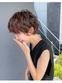 ショートヘア/ハンサムショート/ショートパーマ
