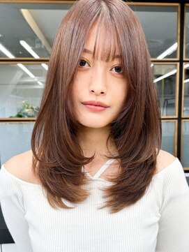 ソア 渋谷(soar) 【艶感★韓国前髪】韓国風20代30代大人可愛いカール小顔前髪