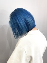 シャロン(SHARON)&nbsp;【SHARON】ハイトーンボブ×ブルーカラー