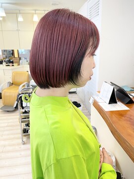 モリオ フロム ロンドン 成増店 【morio成増/米村】ピンクアンブレラカラー