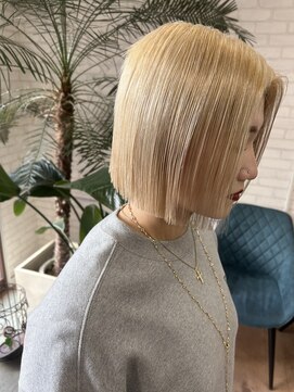 ココテラス(coco terrace) ブロンドカラー/ケアブリーチ／生オイルトリートメント