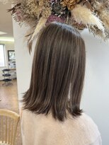 シルエット 美容室&nbsp;ハイライトカラー　八戸　20代30代40代50代