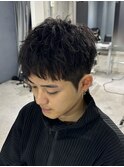 ジェットモヒカン/アップバング/スパイキーショート/メンズ