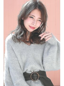 ラフィス ヘアー フォンテ 松山銀天街店(La fith hair fonte) 【La fith】エアリーセミロング