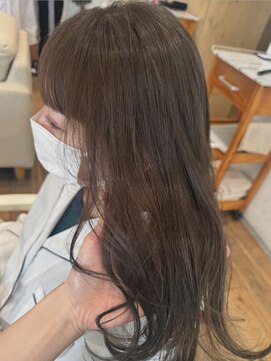 バイオレット ナゴヤ(Violet Nagoya) オリーブベージュ カーキベージュ 春カラー ブリーチなしHR-107